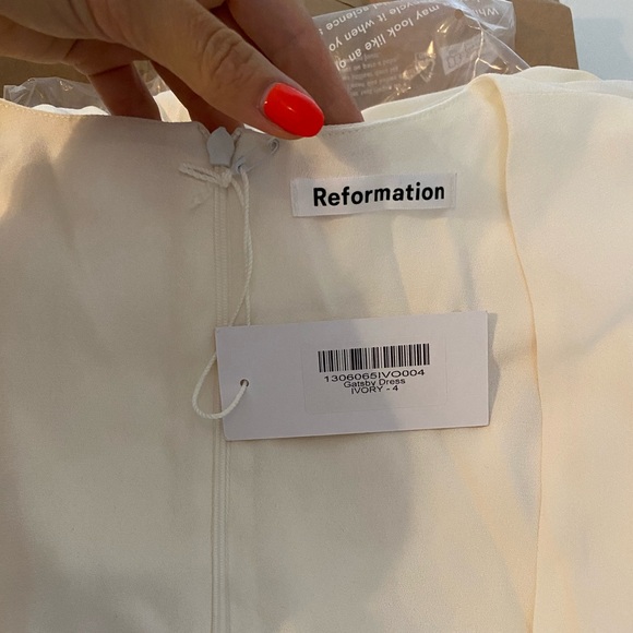 Reformation Gatsby dress. Size 4 BNWT - Picture 2 of 4